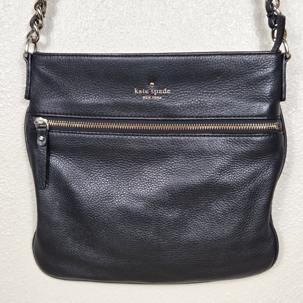 Kate Spade Cobble Hill Ellen Black Pebbled Leather Crossbody Bag